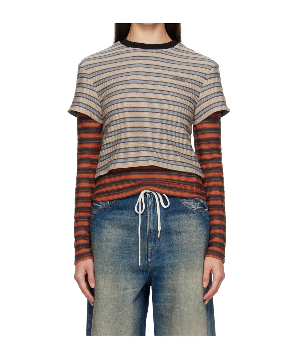 Striped Long Sleeve T-Shirt