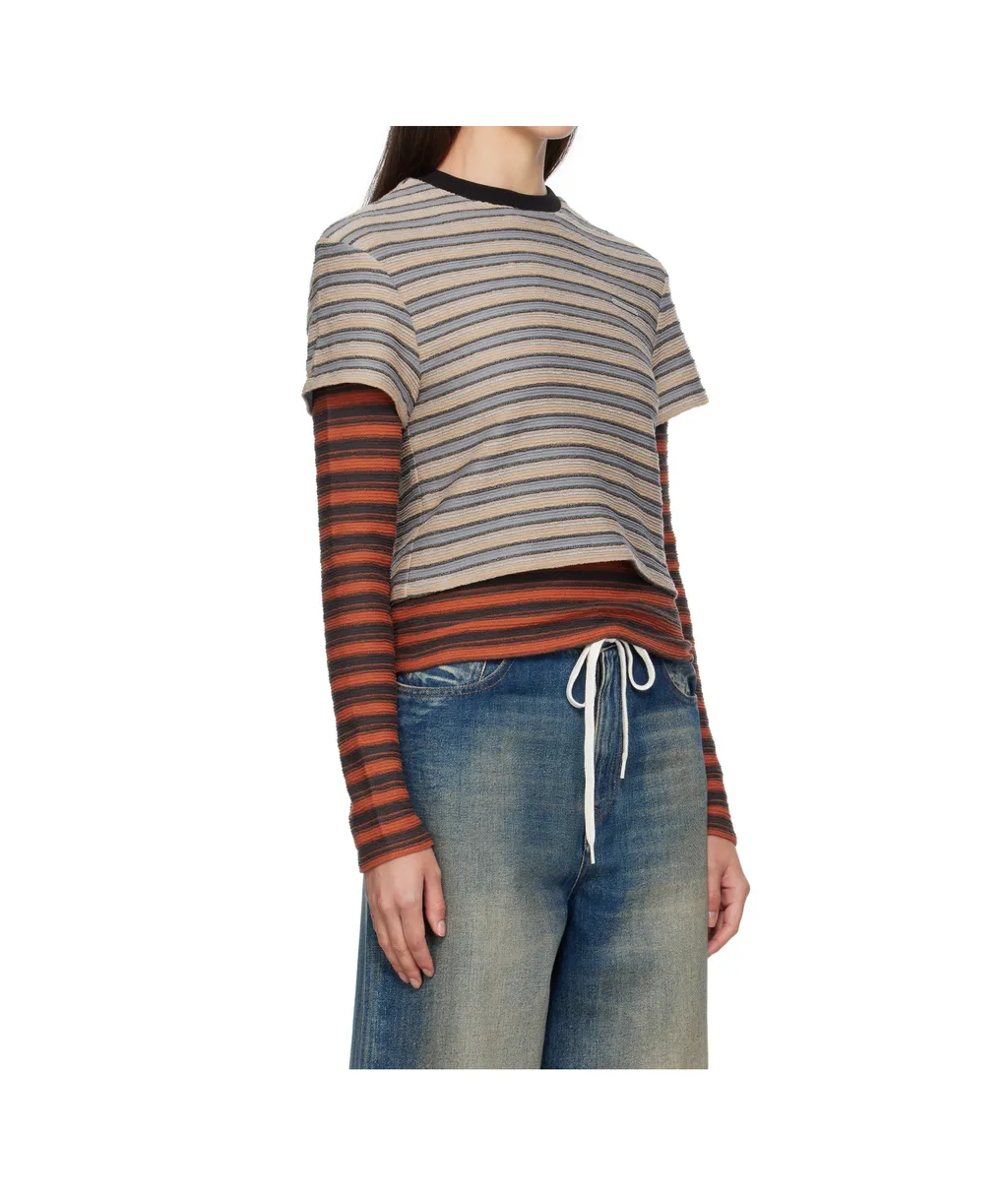 Striped Long Sleeve T-Shirt