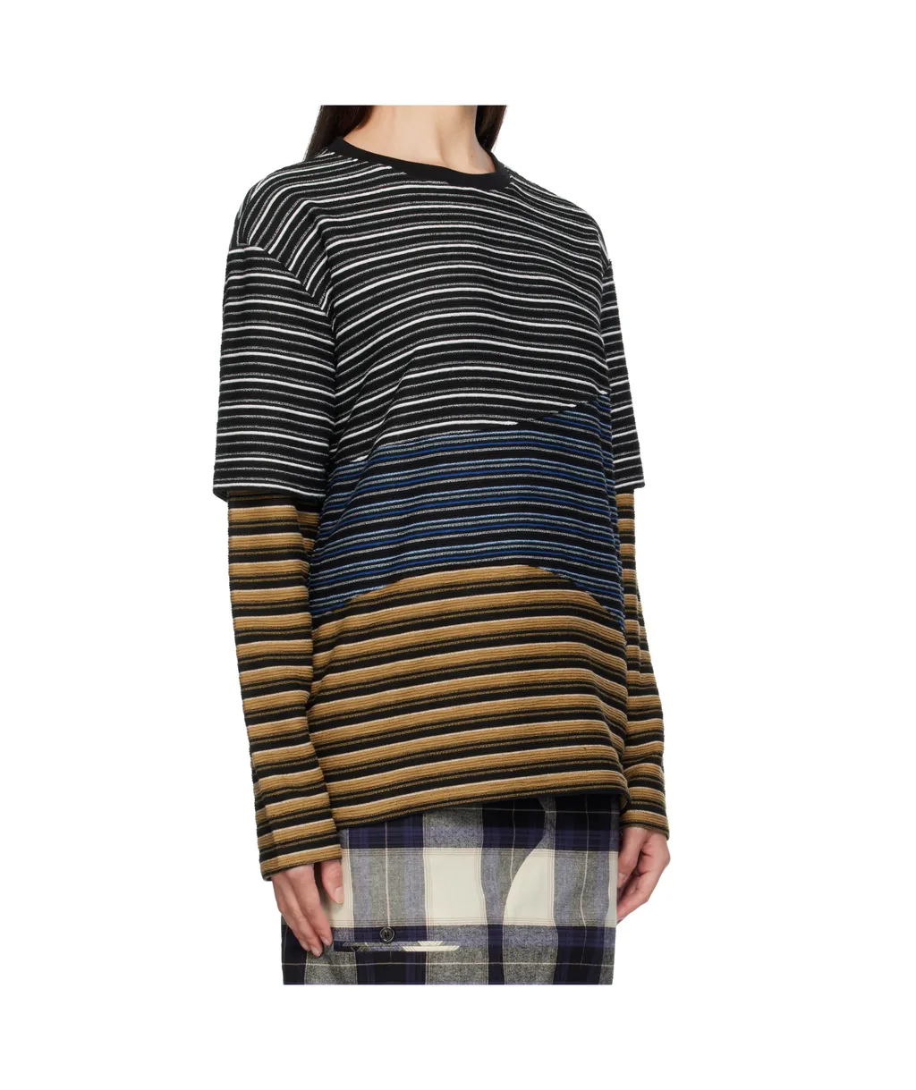 Striped Layered T-Shirt