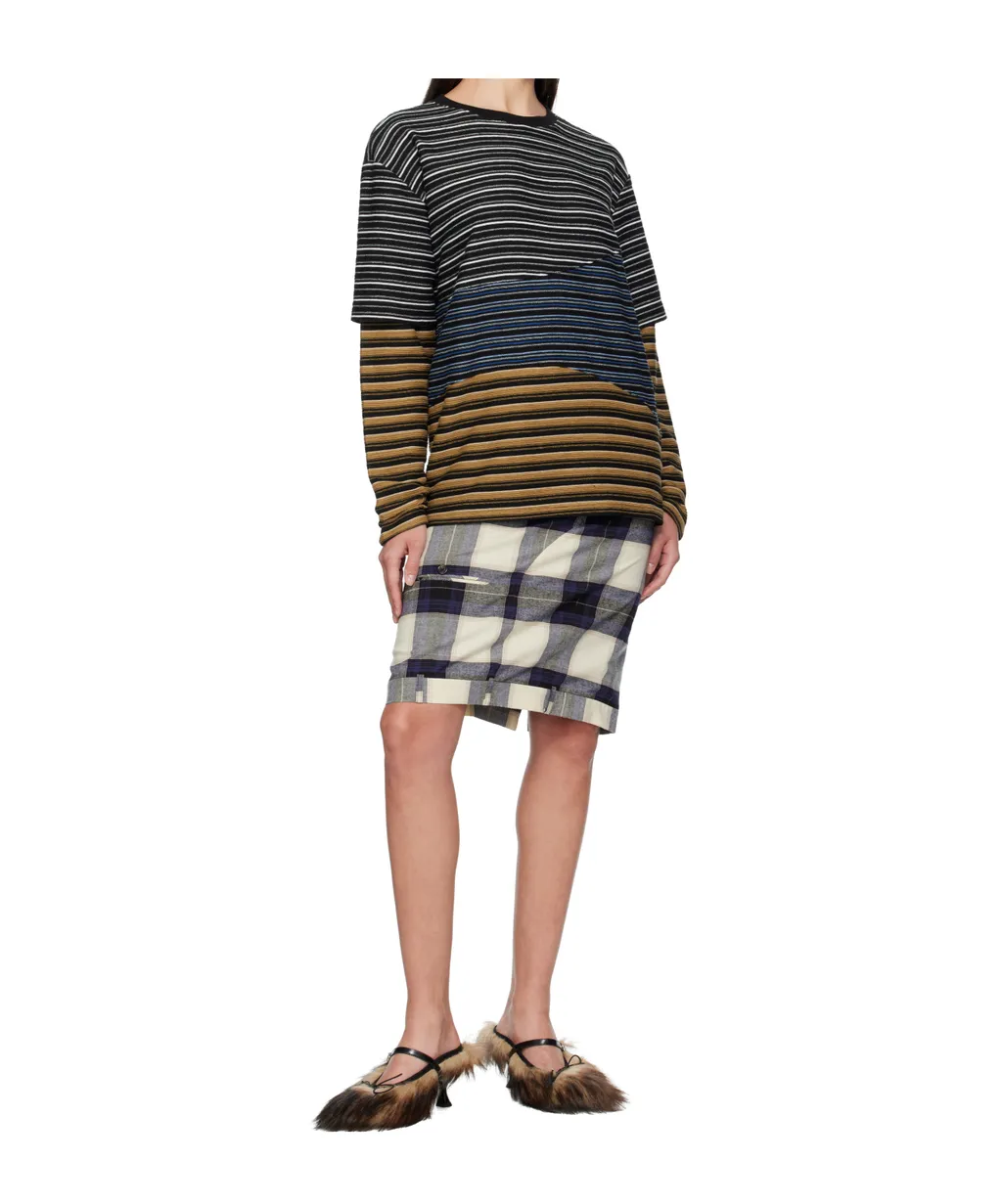 Striped Layered T-Shirt