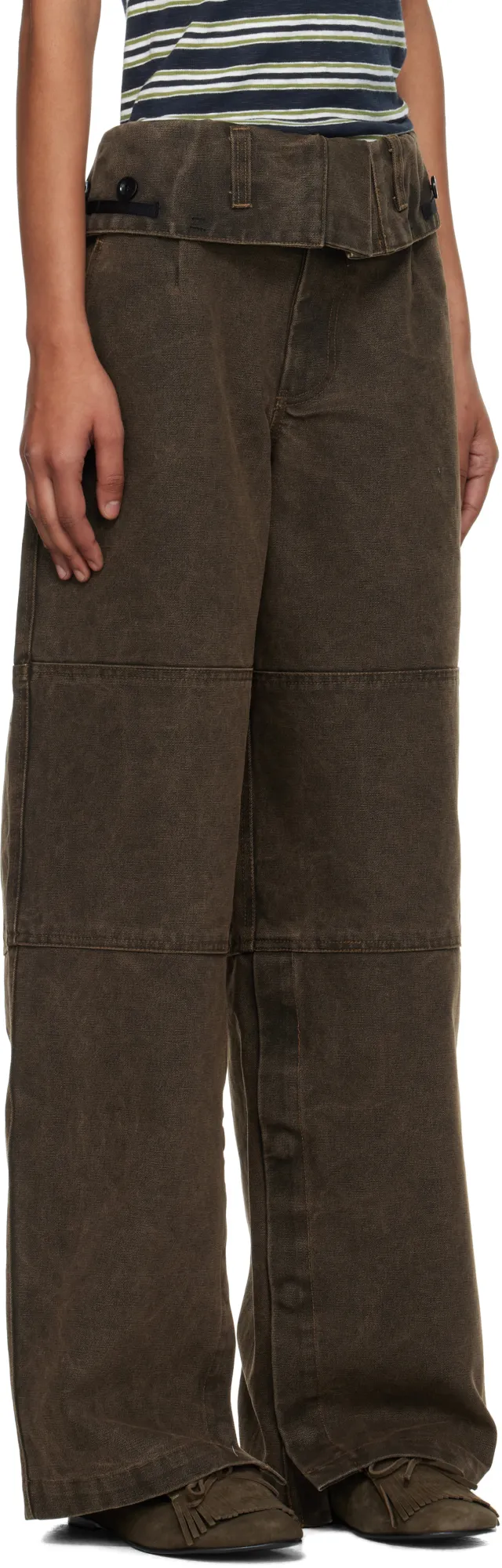 Folded Work Pants