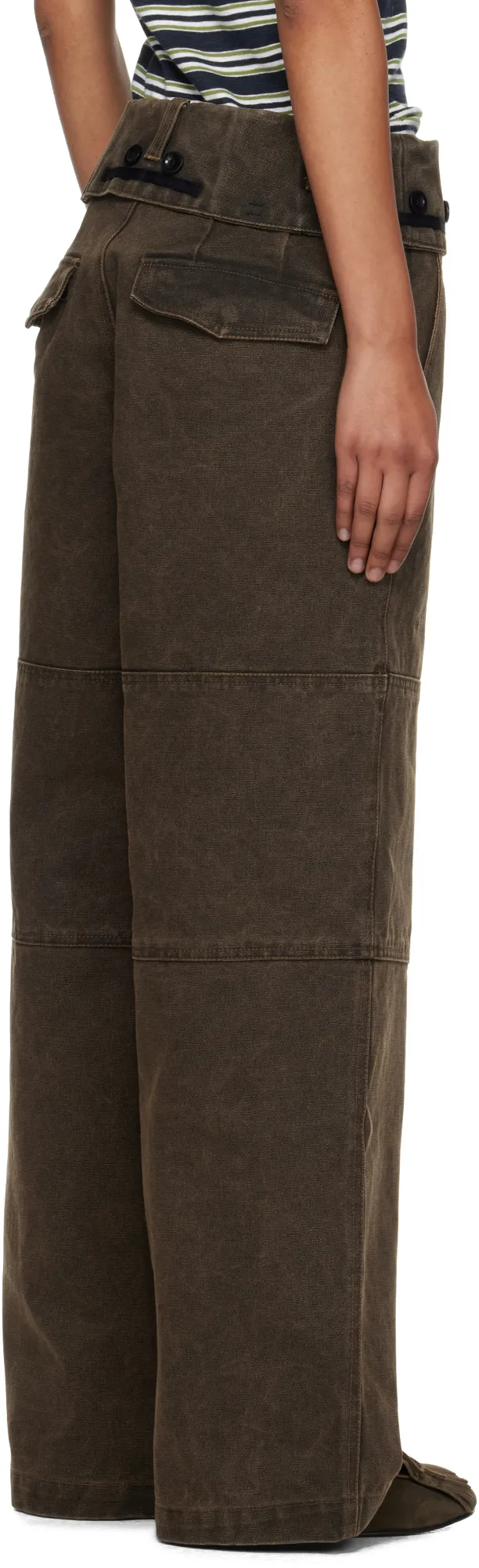 Folded Work Pants