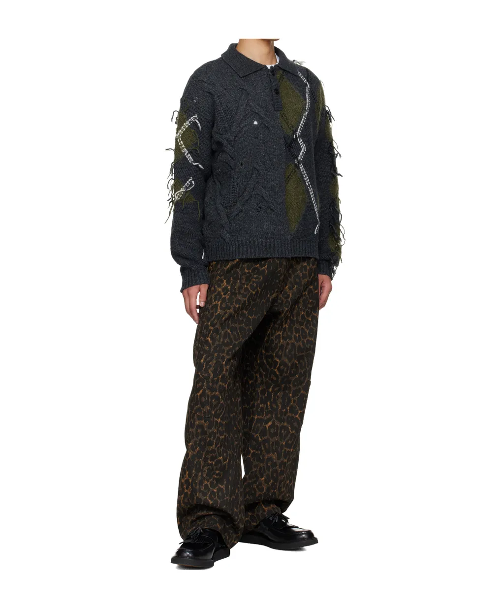 Crossover Carpenter Wide-Leg Jeans