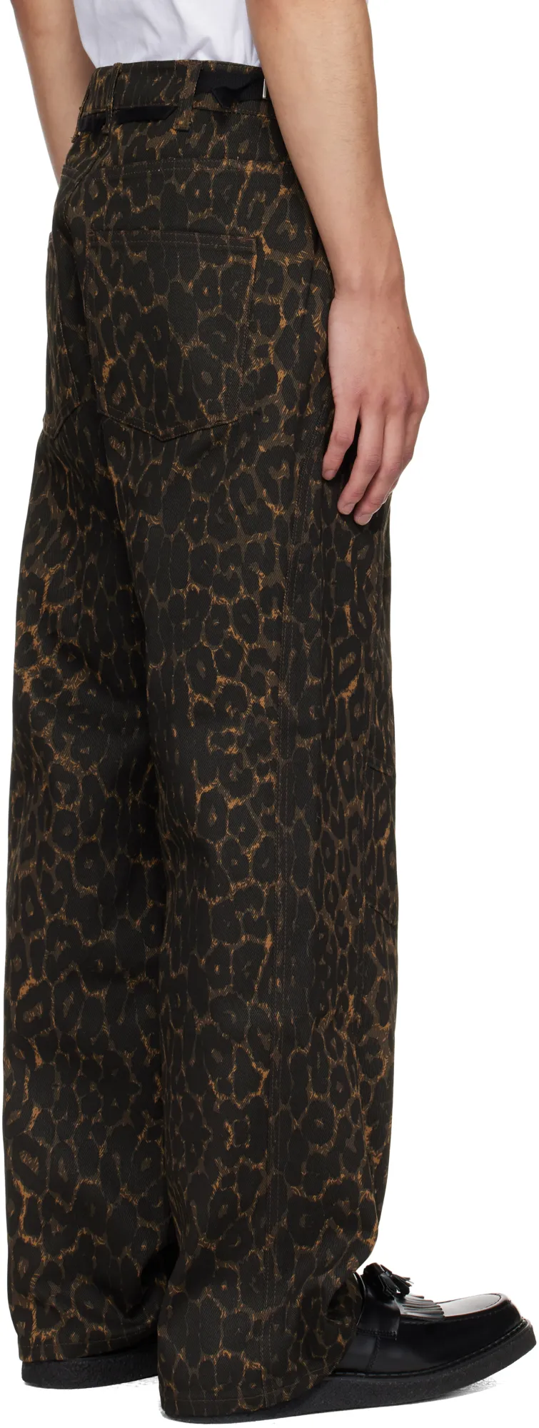 Crossover Carpenter Wide-Leg Jeans