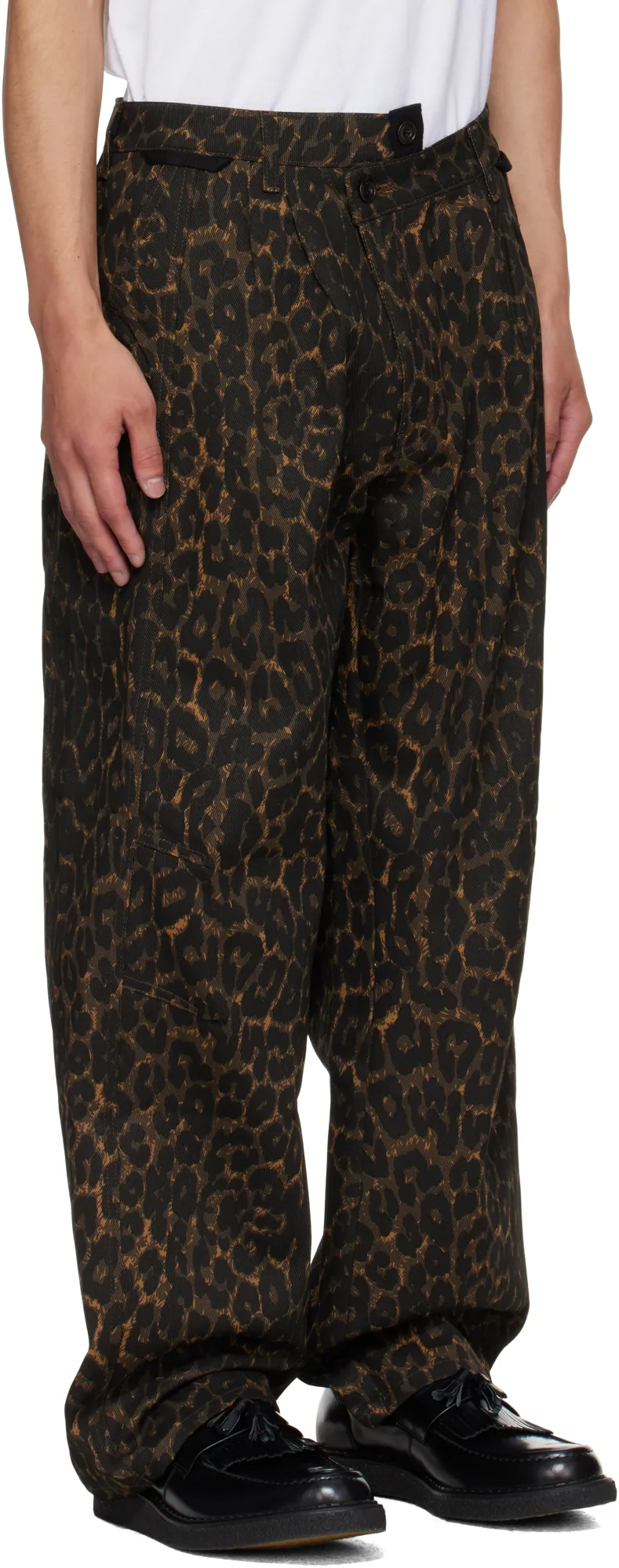 Crossover Carpenter Wide-Leg Jeans