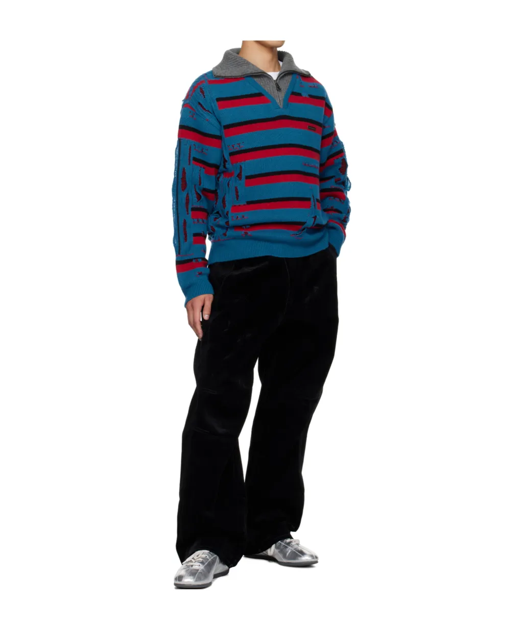Crossover Carpenter Wide-Leg Track Pants