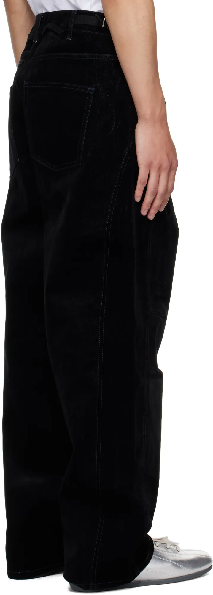 Crossover Carpenter Wide-Leg Track Pants