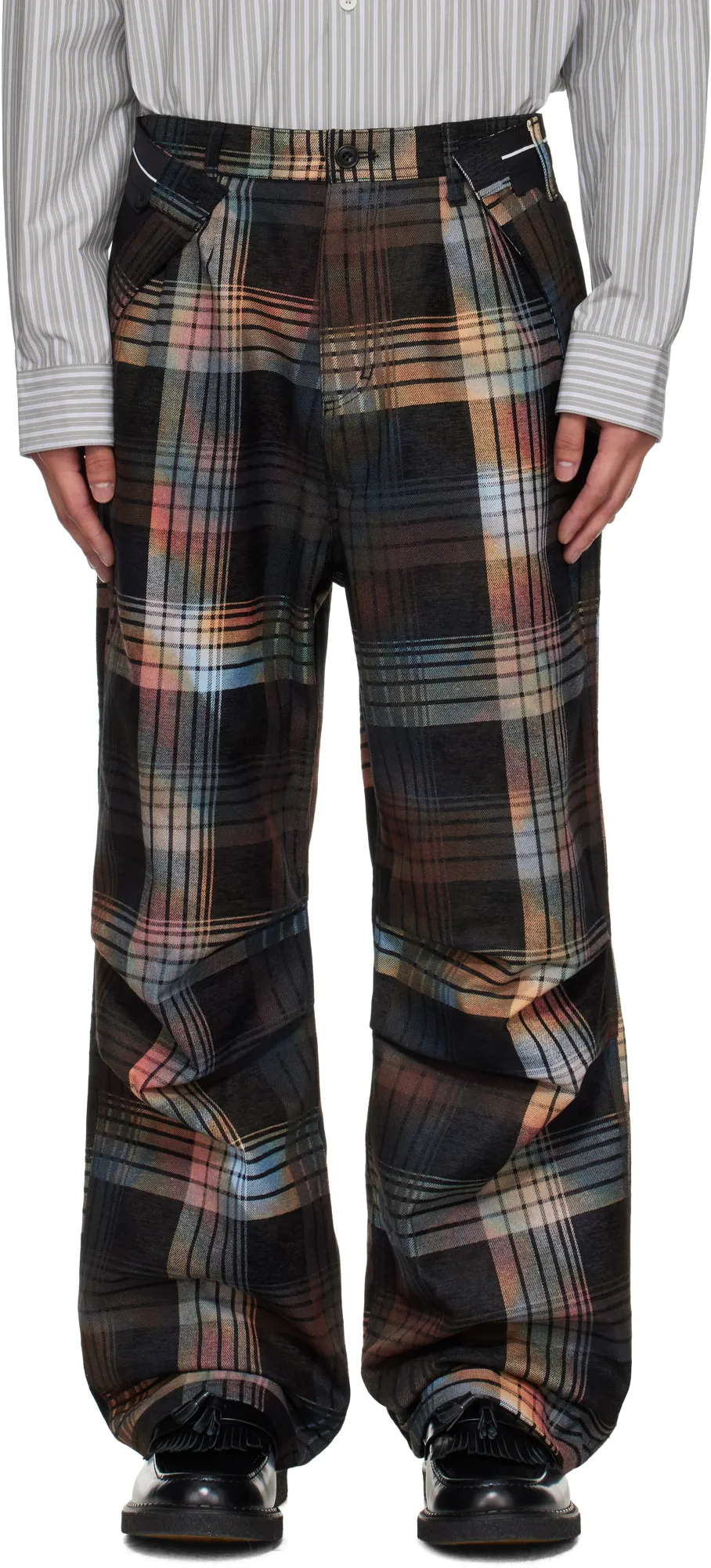 Burn-Out Check-Out Pants