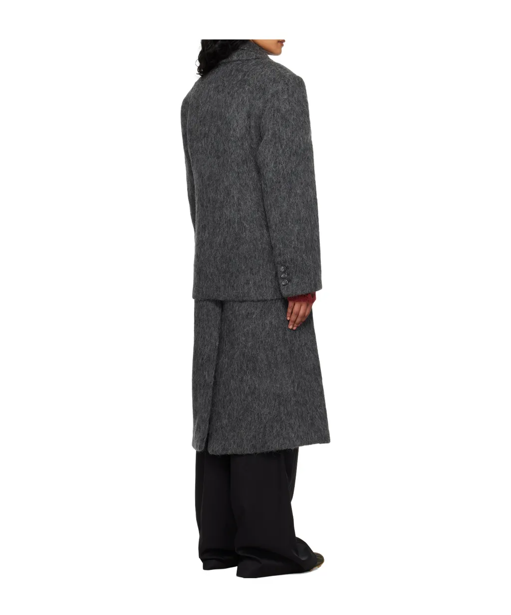 Layered Blazer Coat
