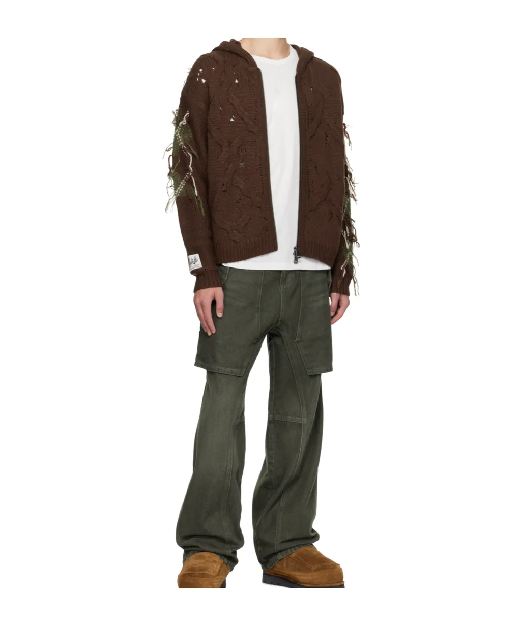 Raptor Layered Wide-Leg Jeans
