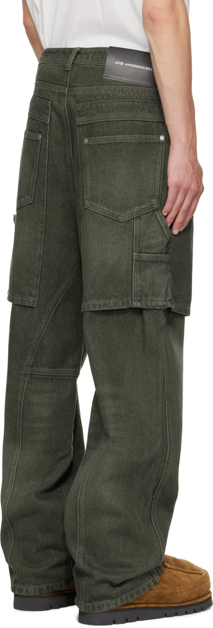 Raptor Layered Wide-Leg Jeans