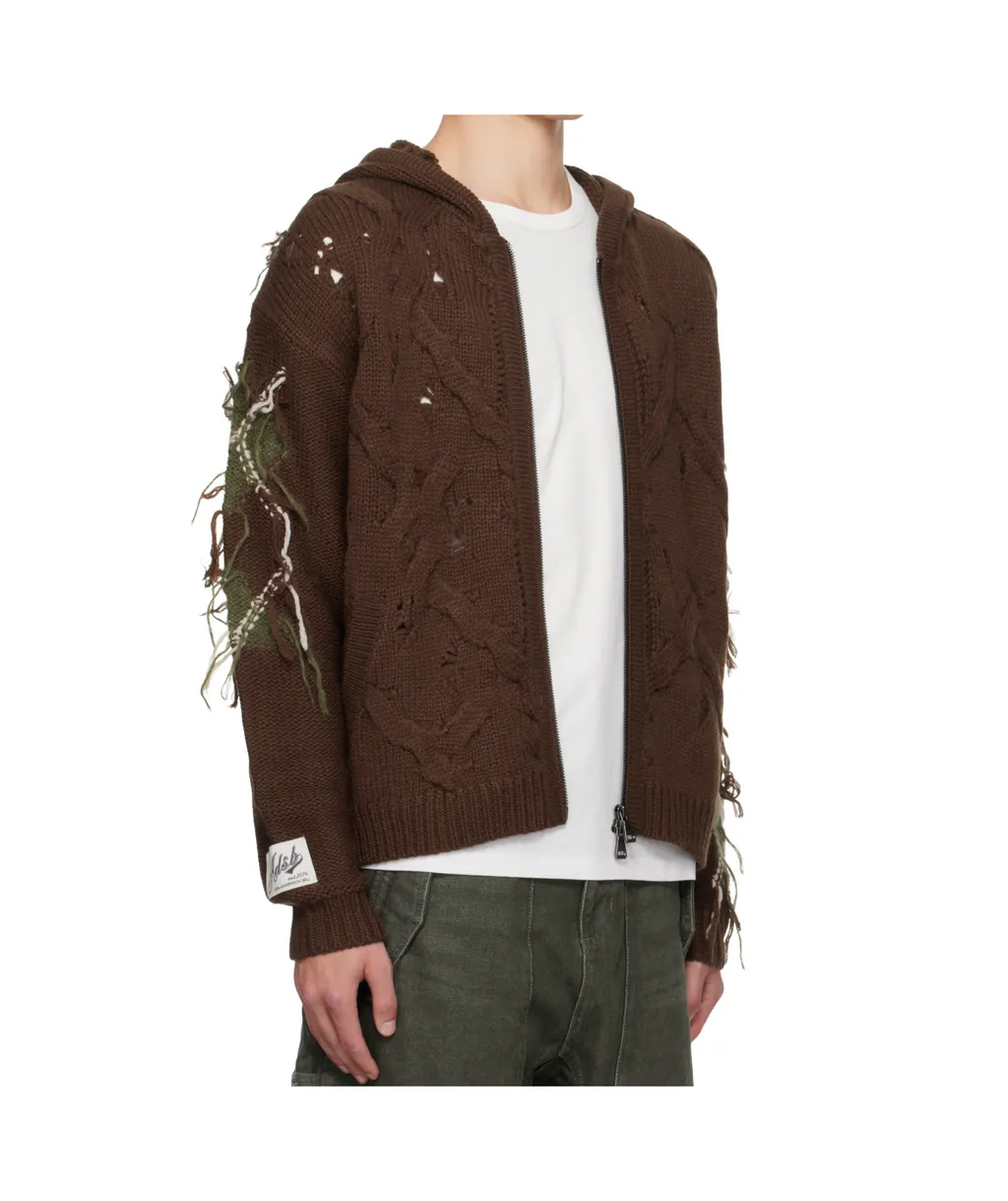 Diamond Bucket Zip Hoodie