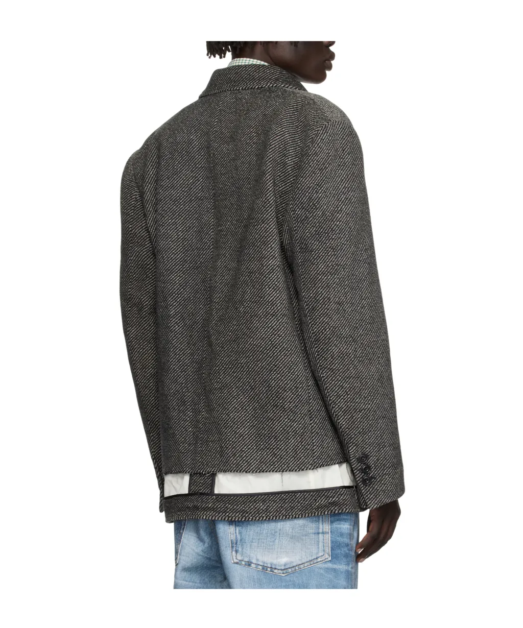 Inside Out Wool Blazer