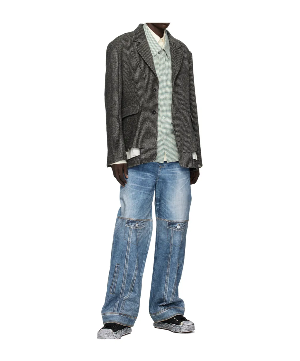 Inside Out Wool Blazer