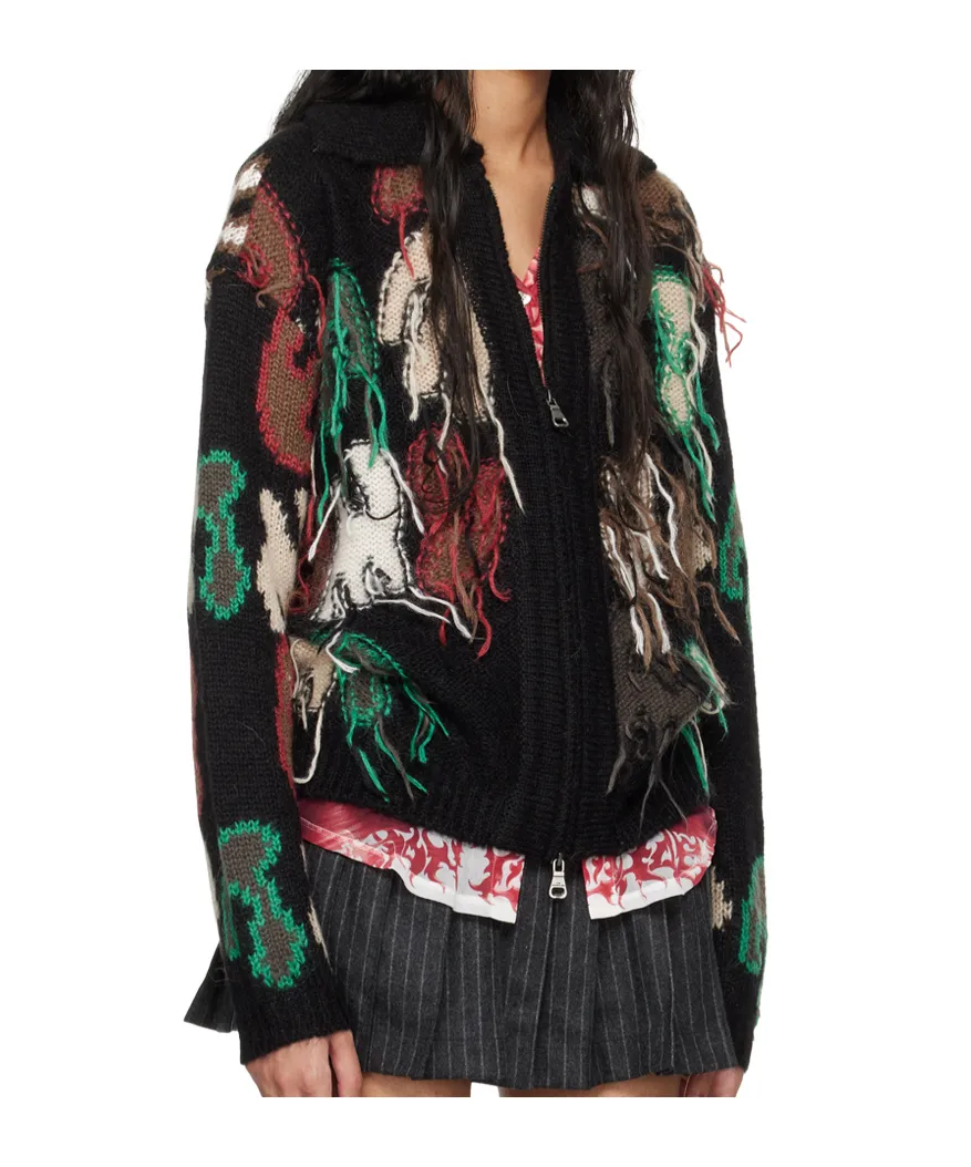 Rainbow Intarsia Sweater