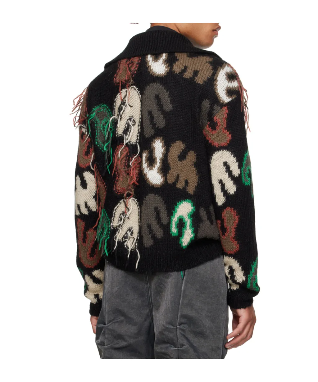 Rainbow Intarsia Sweater