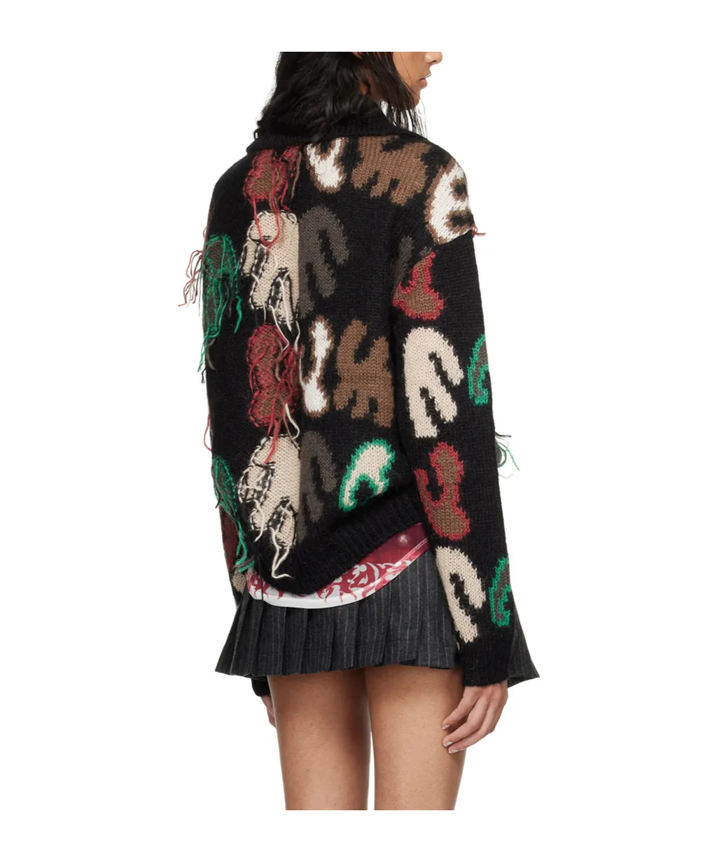 Rainbow Intarsia Sweater