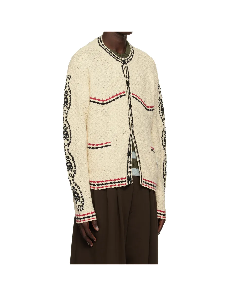 Fantasia Round-Neck Cardigan