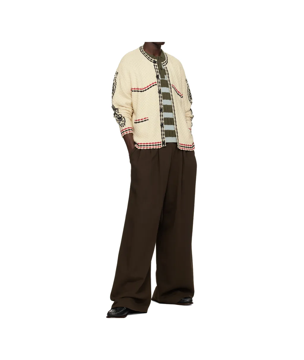 Fantasia Round-Neck Cardigan