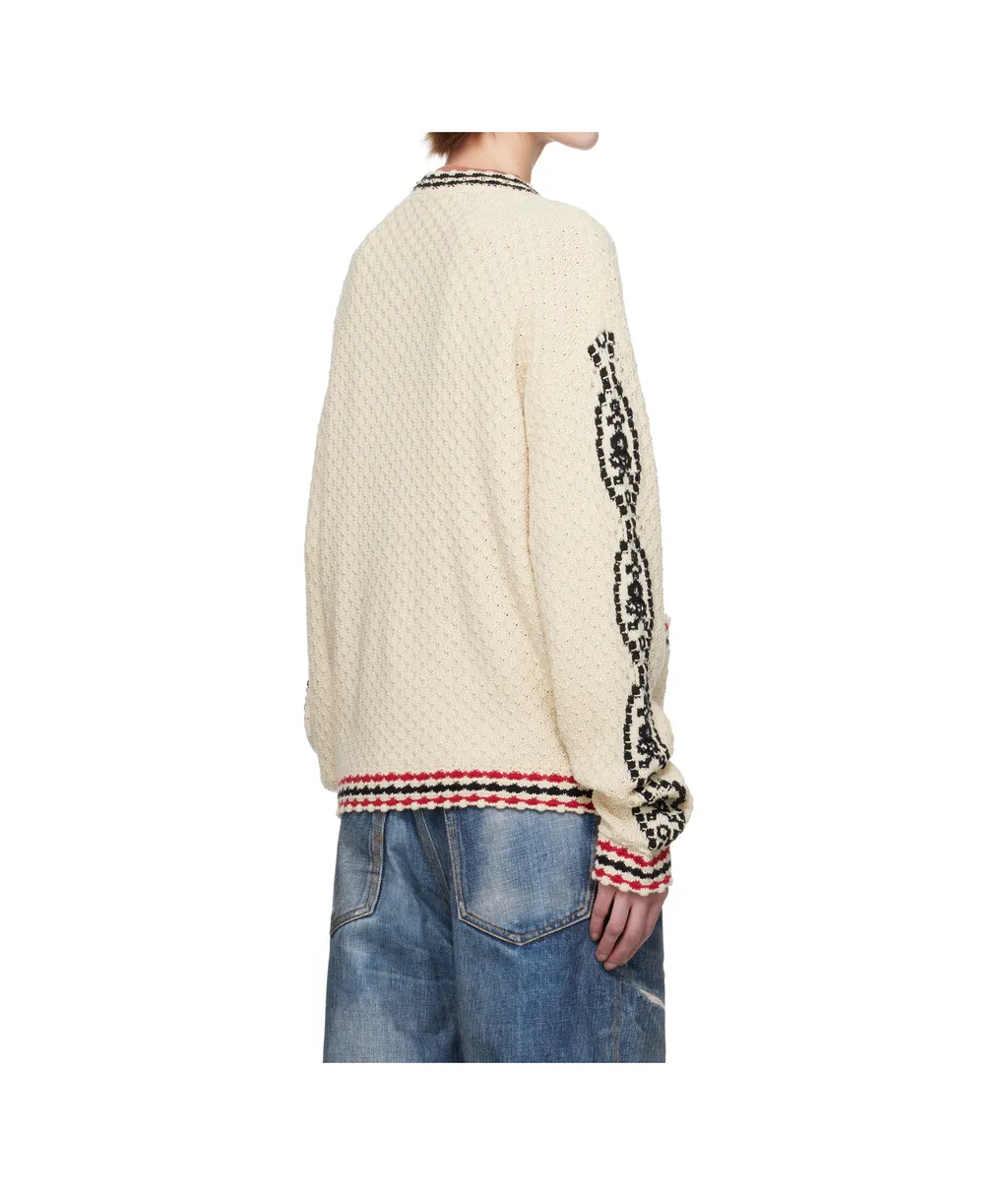 Fantasia Round-Neck Cardigan