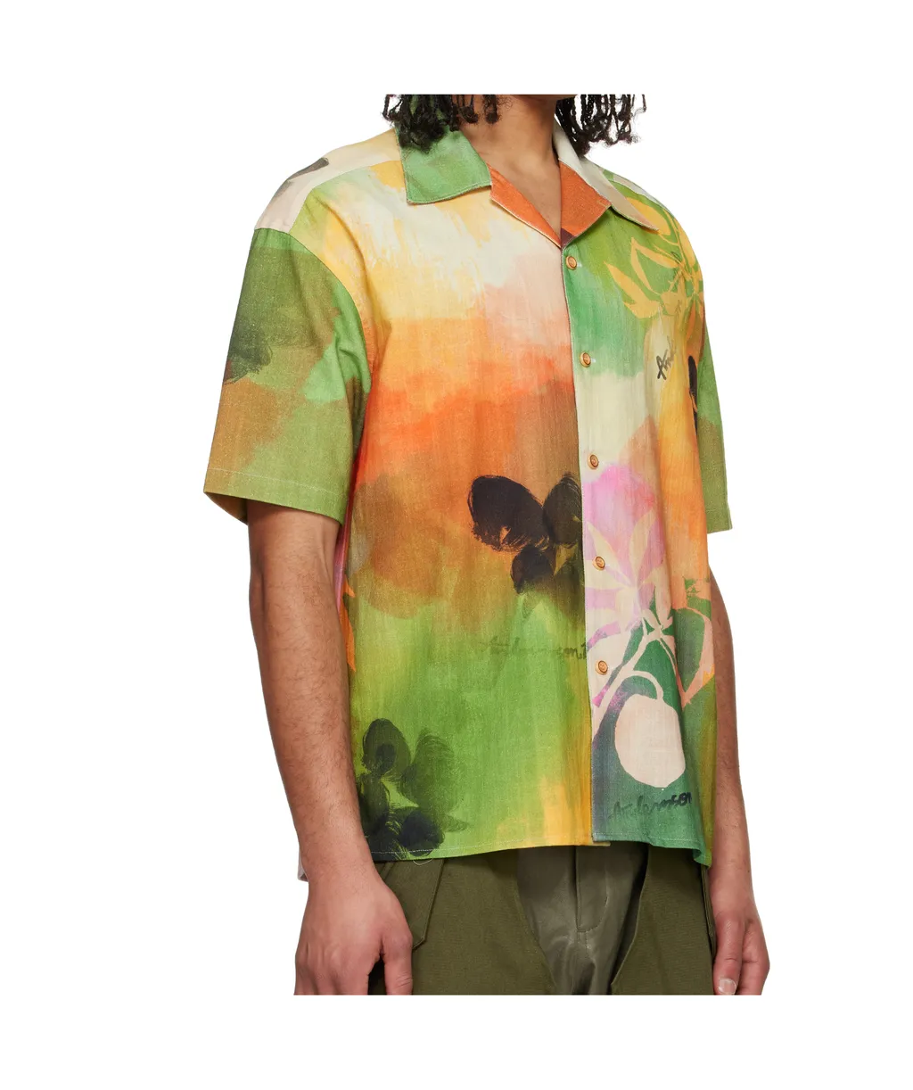Rhino Tie Dye Print Shirt