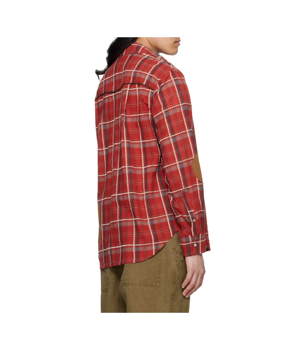 Noah Patch Checked Shirt