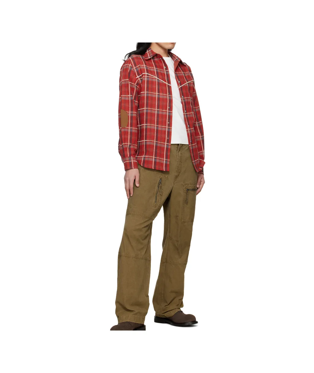 Noah Patch Checked Shirt
