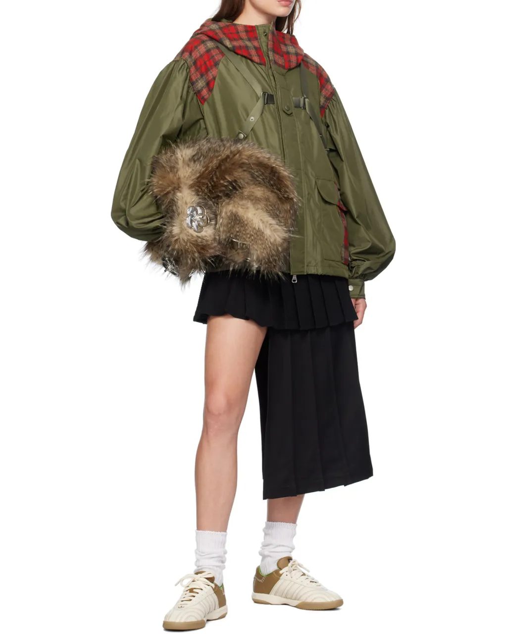 Harness Puff-Sleeve Jacket