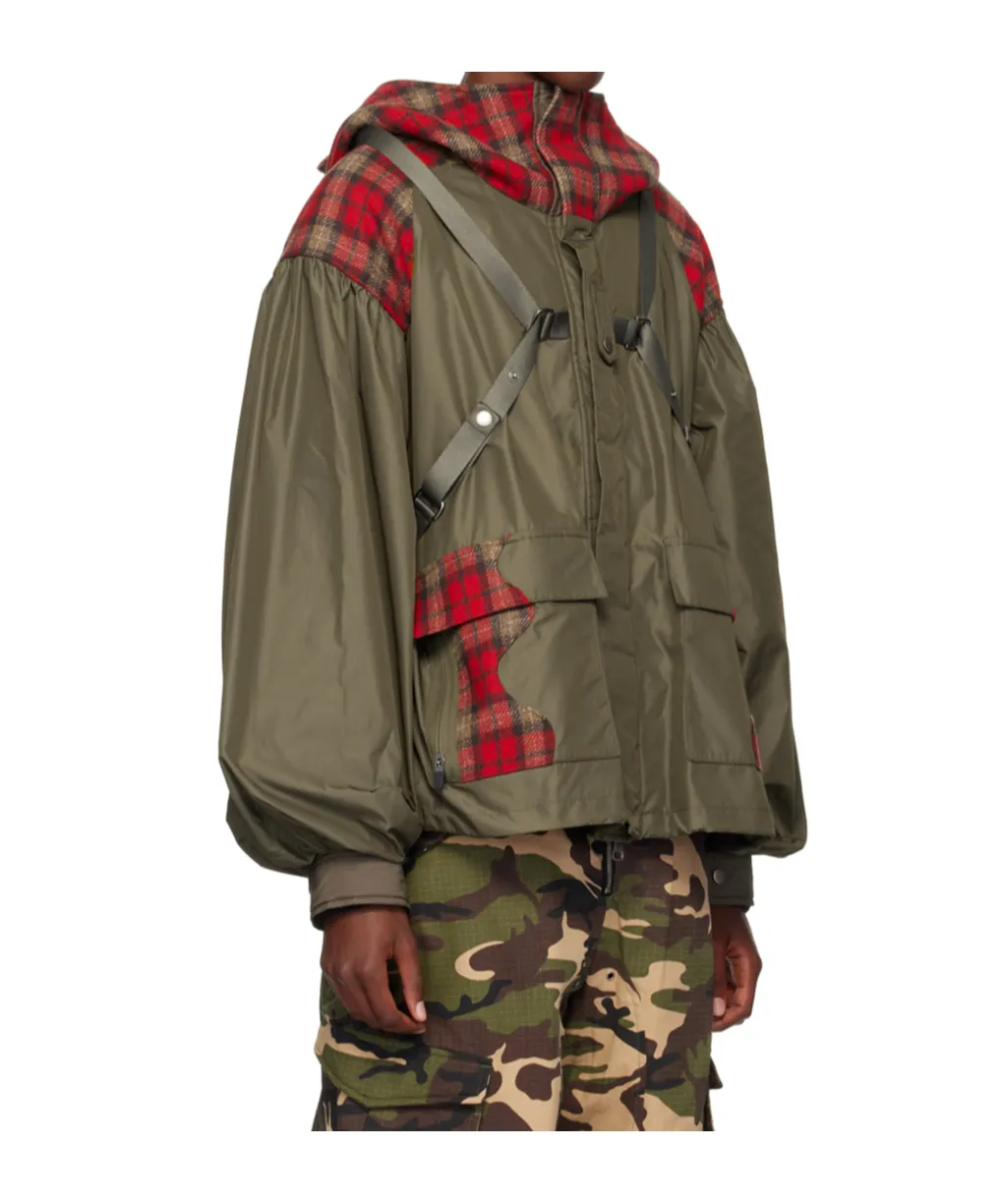 Harness Puff-Sleeve Jacket