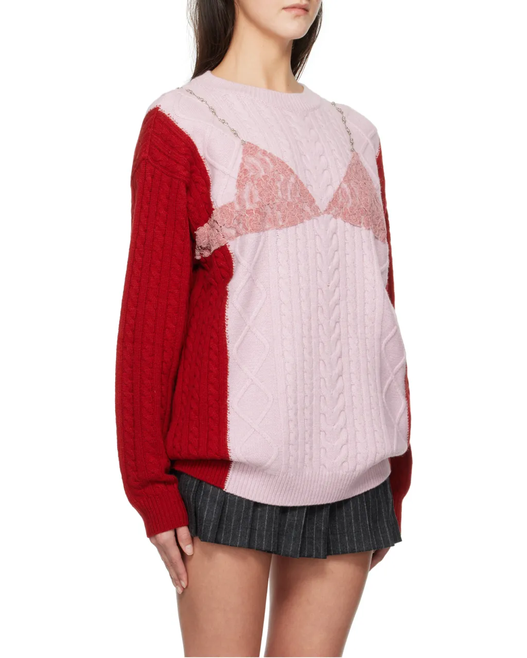 Twisted Knitted Sweater
