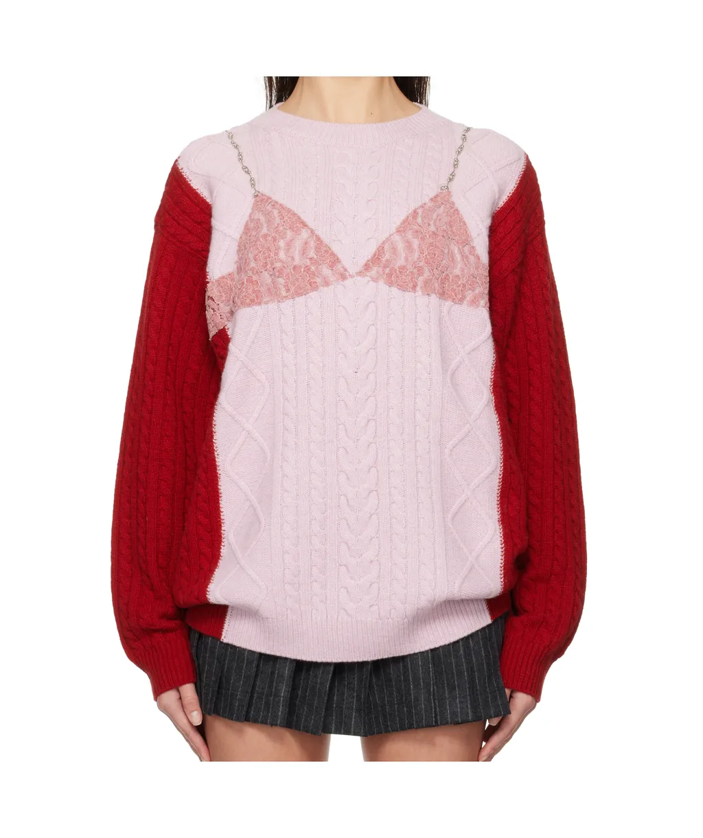 Twisted Knitted Sweater