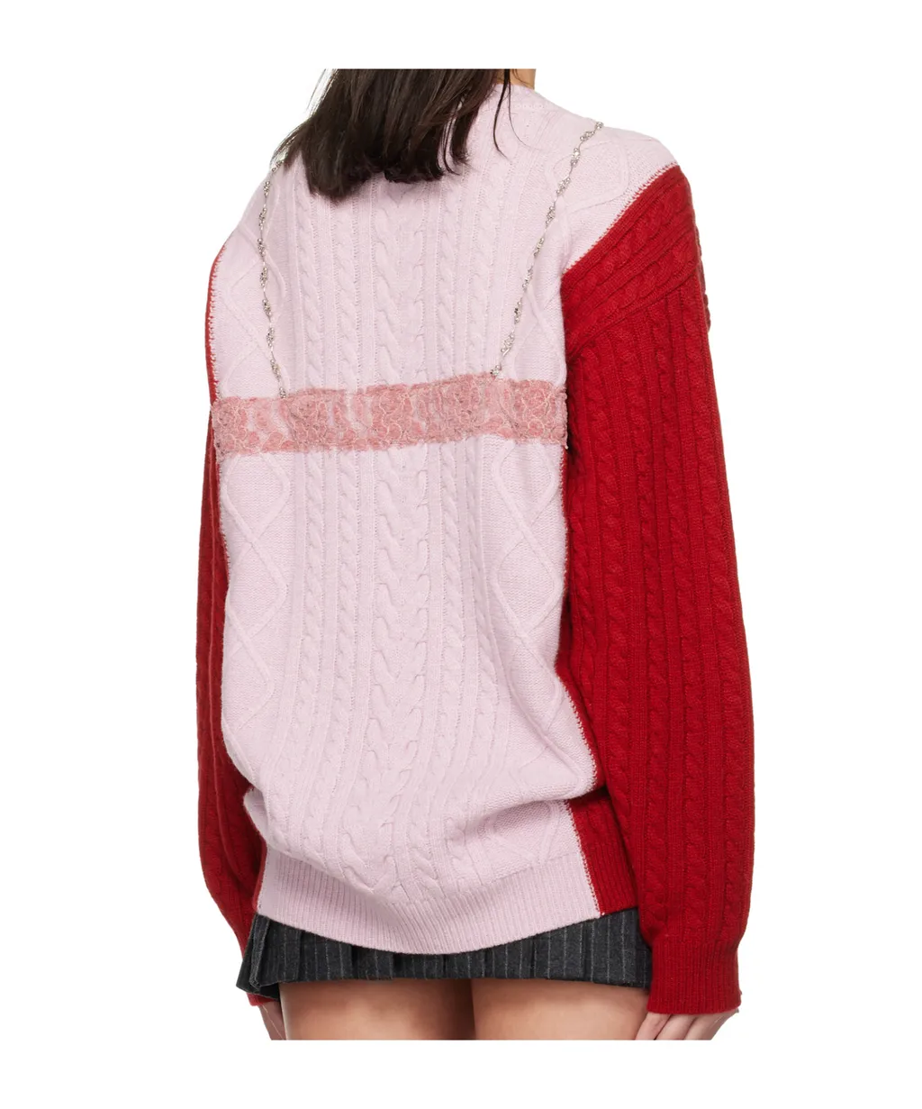 Twisted Knitted Sweater