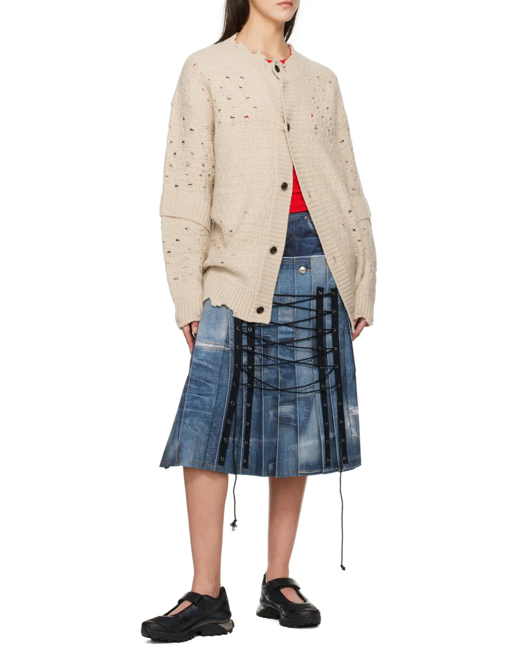 Long-Sleeved Cardigan