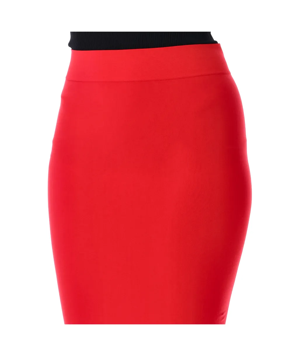 Contouring Midi Skirt