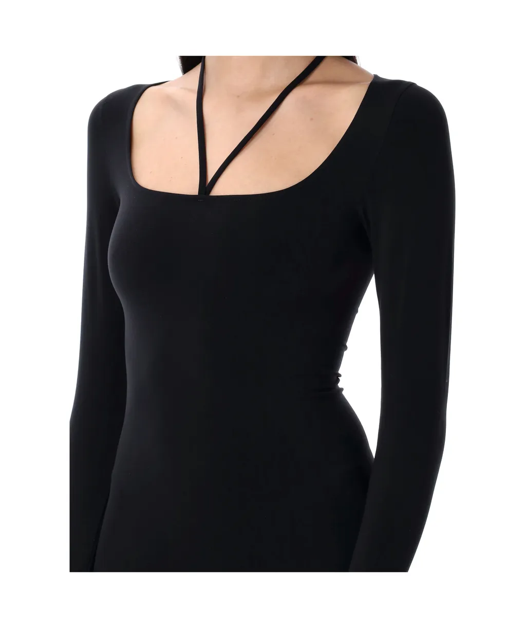 Sculpting Jersey Midi Dress