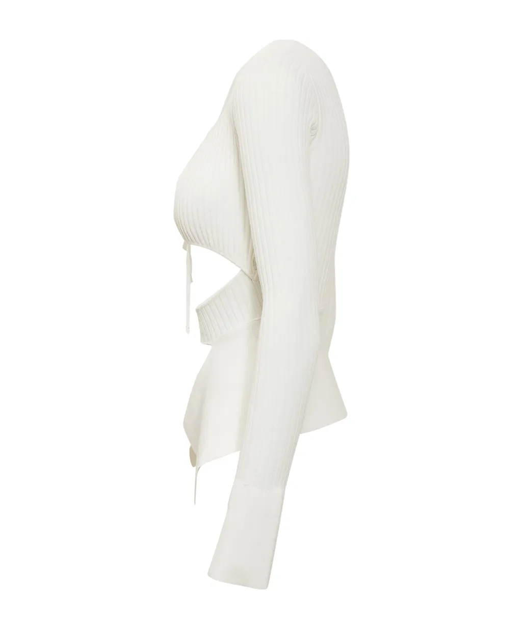 Asymmetrical Hollow Top