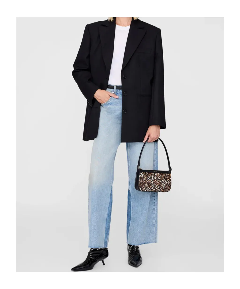 Mini Elly Leopard-Print Shoulder Bag
