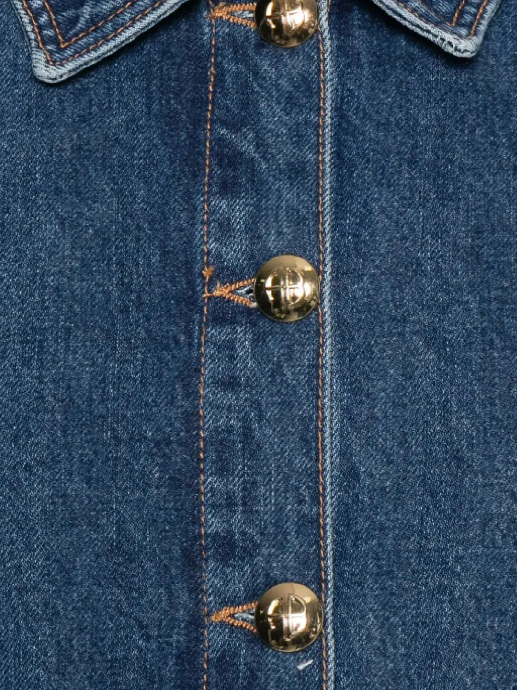 Buttoned Denim Jacket