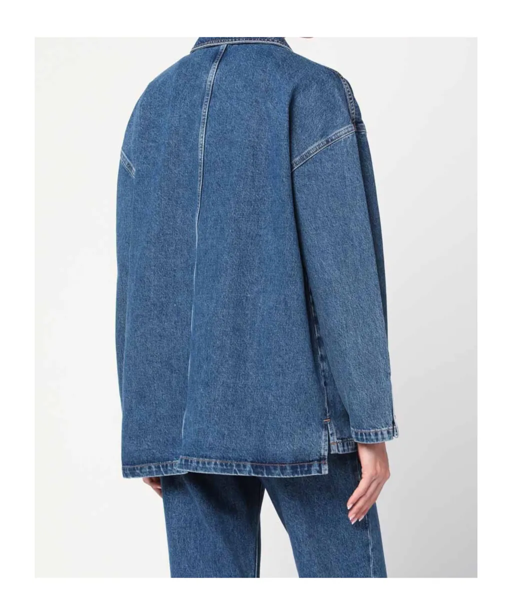 Buttoned Denim Jacket