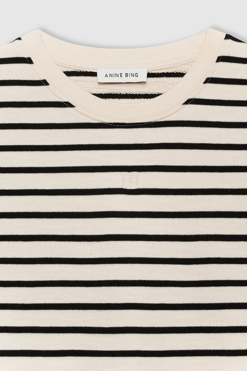Striped Crewneck T-Shirt