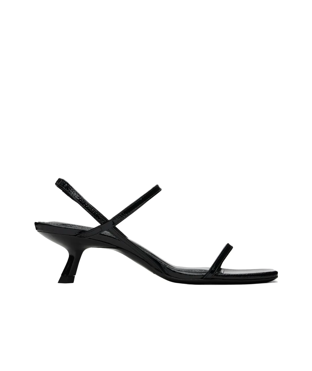 50Mm Square-Toe Stiletto-Heel Sandals