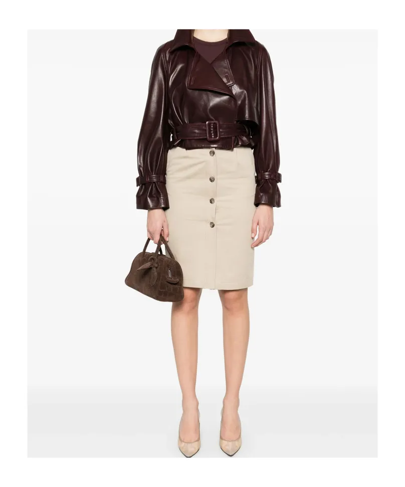 Button-Down Skirt