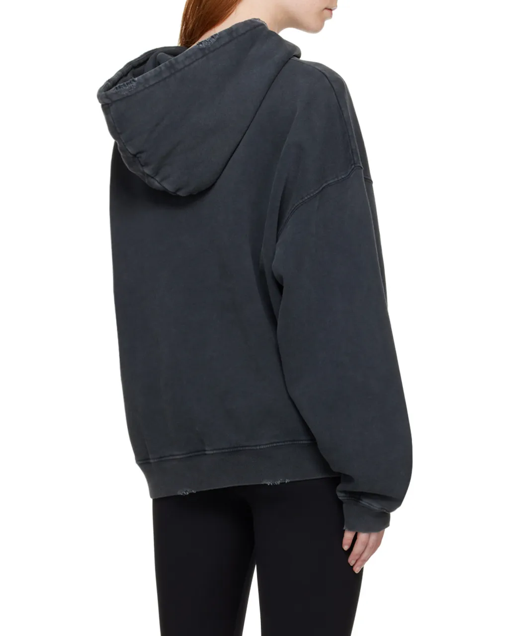 Harvey Distressed Logo Printed Hoodie