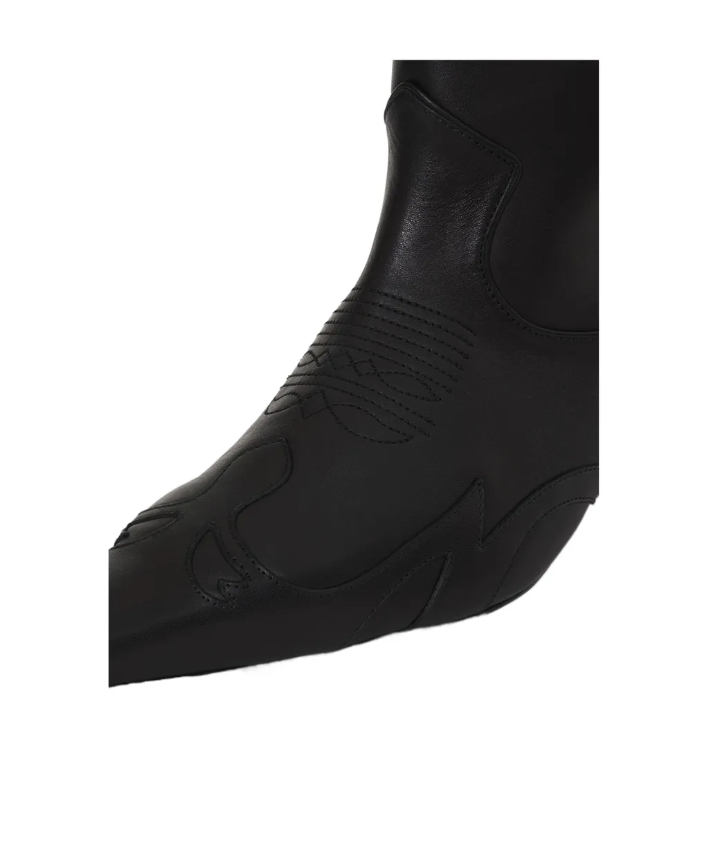 Rae Logo-Plaque Boots