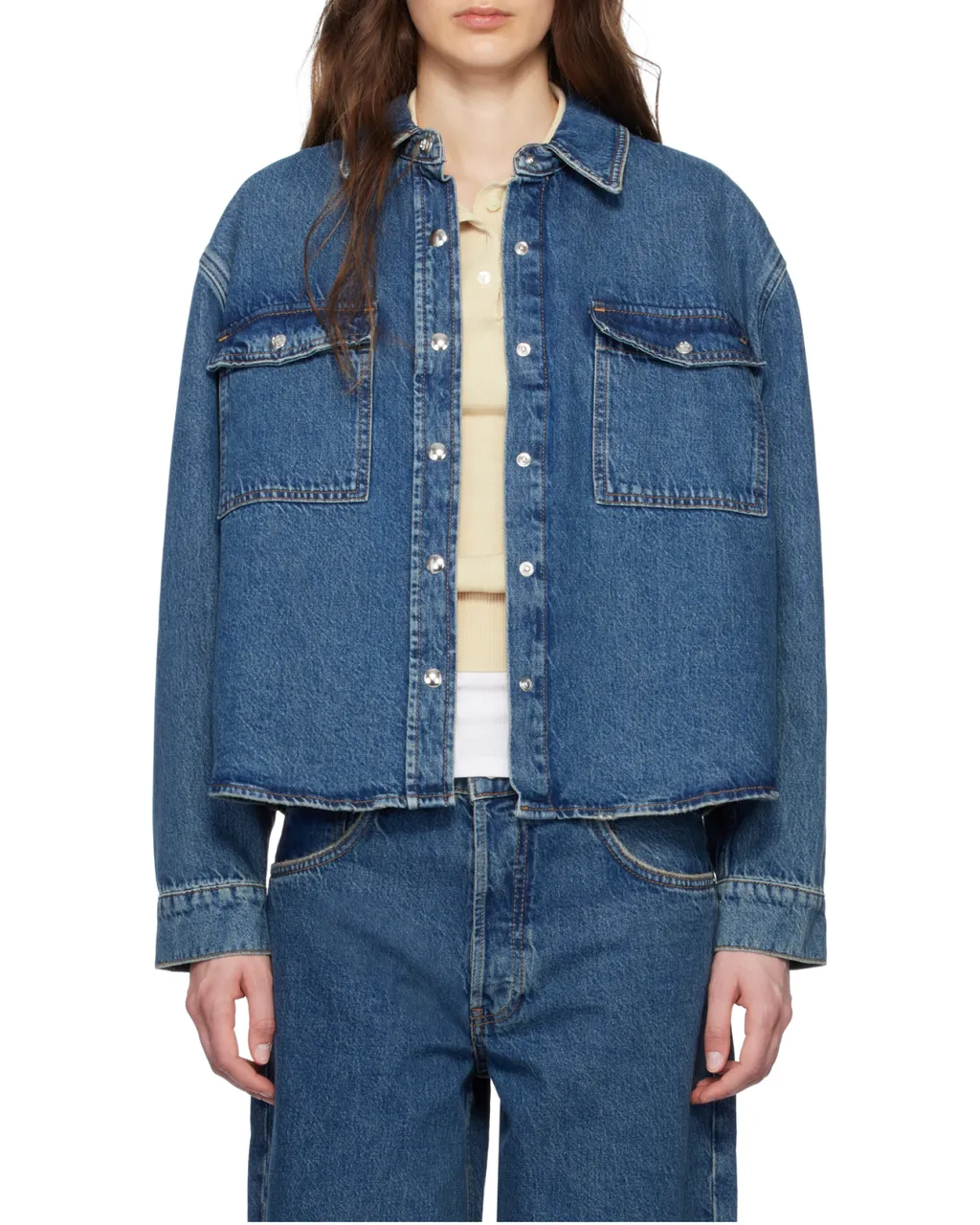 Long Sleeved Denim Shirt