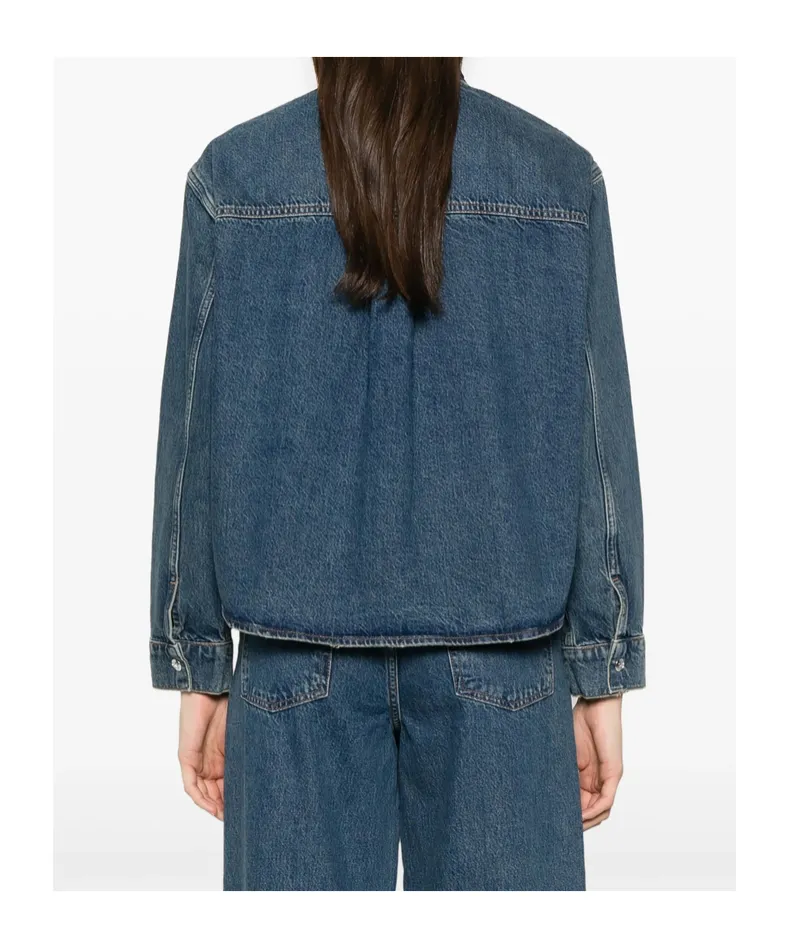 Long Sleeved Denim Shirt