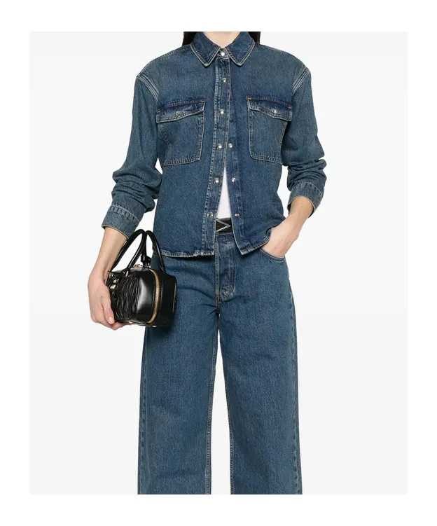 Long Sleeved Denim Shirt