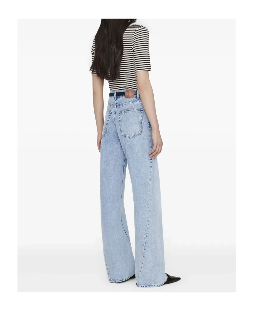Alessia Striped Knitted T-Shirt