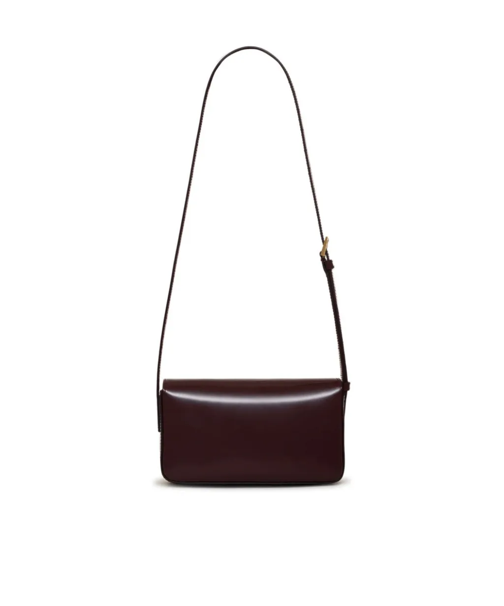 Elly Logo Plaque Crossbody Bag