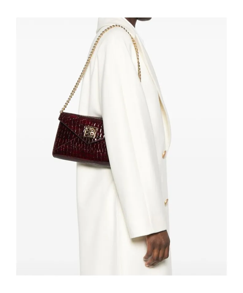 Elly Embossed Small Shoulder Bag